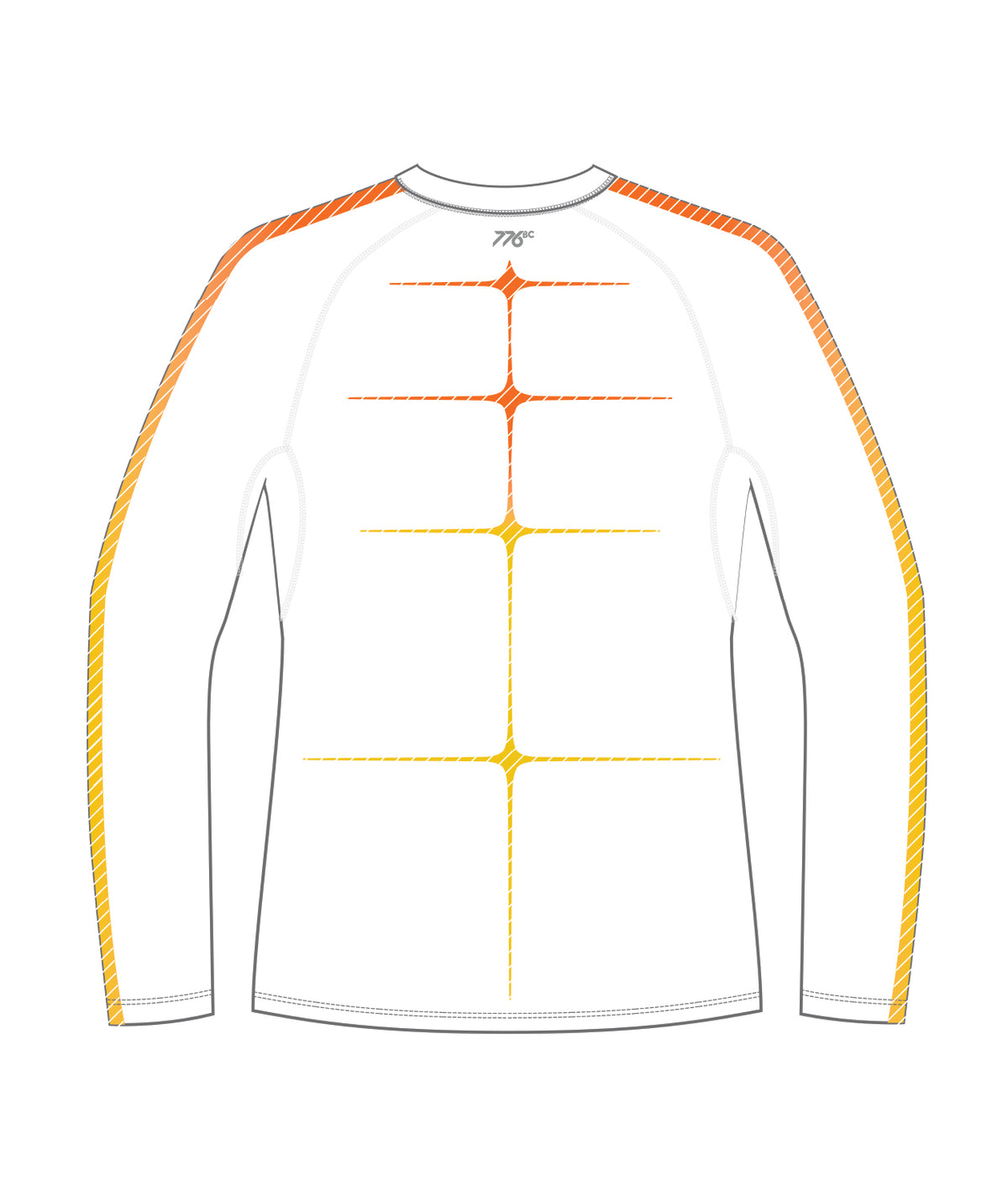 Men's Curtin University Motion Base Layer LS - White