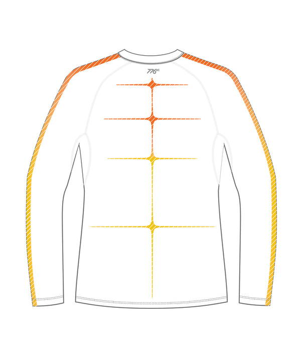 Men's Curtin University Motion Base Layer LS - White