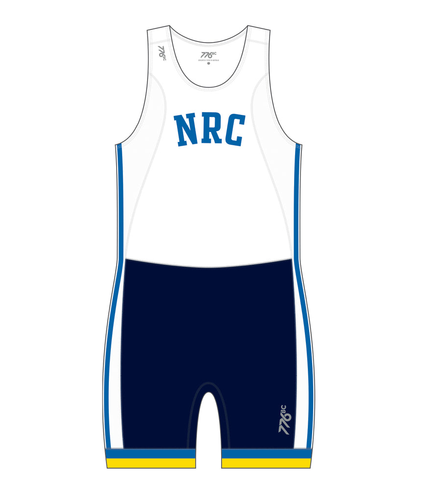 Men's Nottingham Rowing Club Pro Unisuit - Navy/White