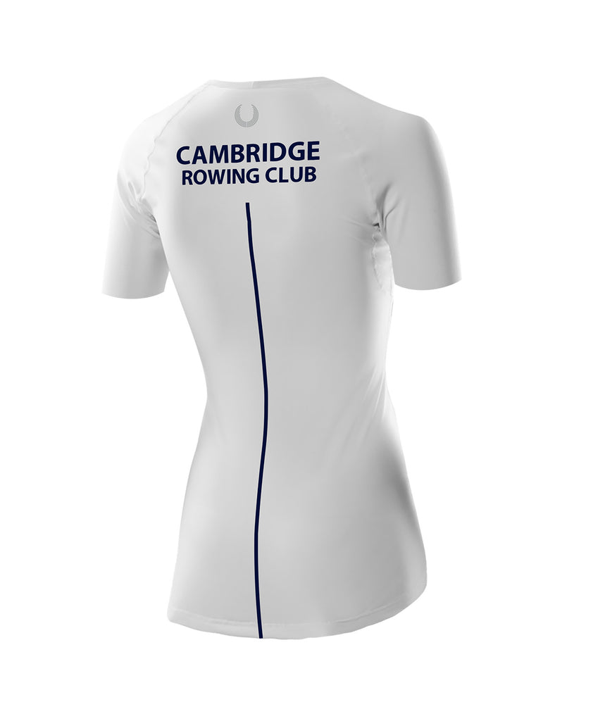 Women's Cambridge Rowing Club Base Layer SS - White