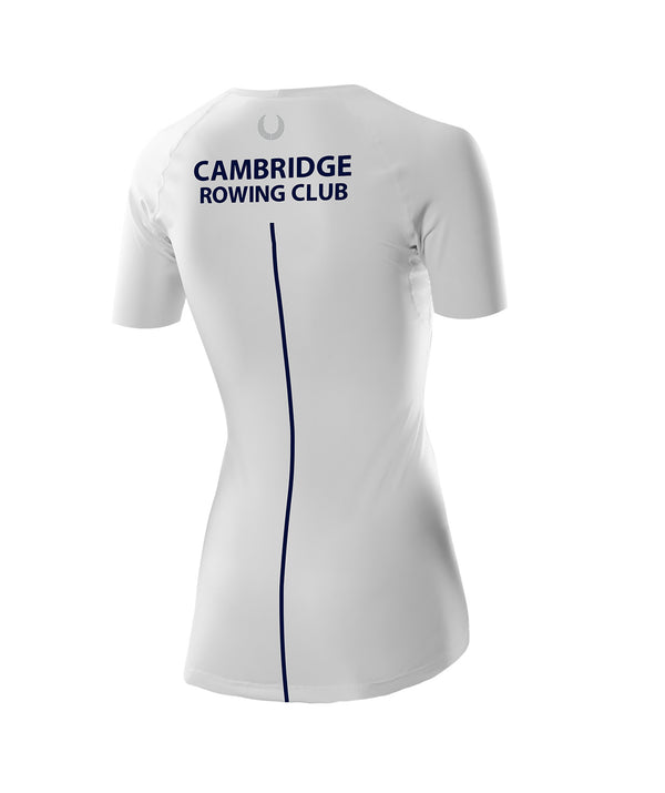 Women's Cambridge Rowing Club Base Layer SS - White