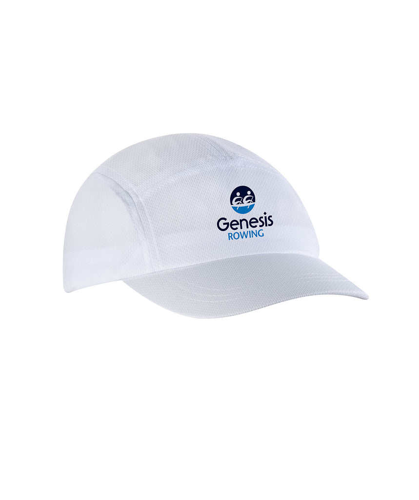 Unisex Genesis Christian College Race Cap - White