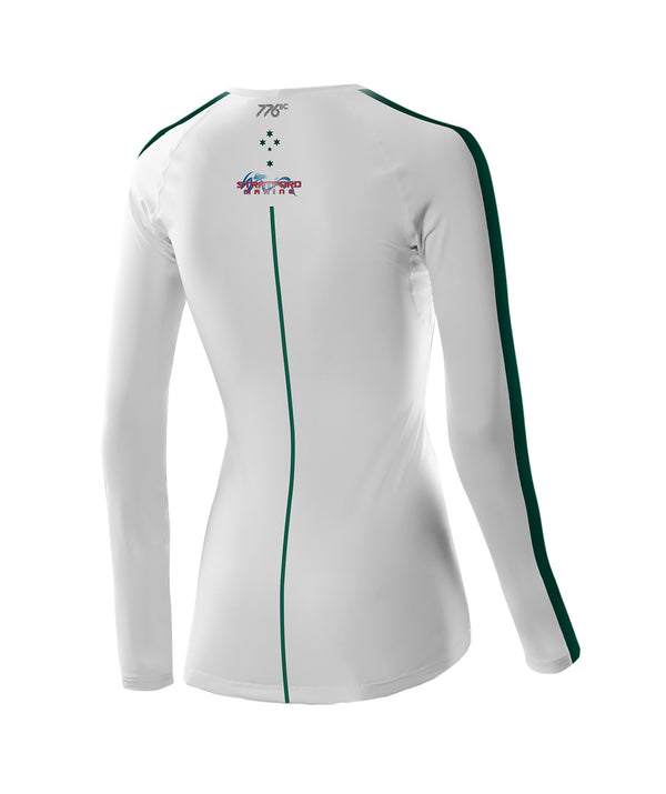 Women's Gippsland Grammar Base LS - White