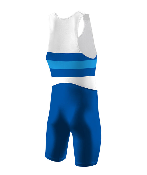 Men's ANUBC Streamline Leg Band Unisuit - Blue/White