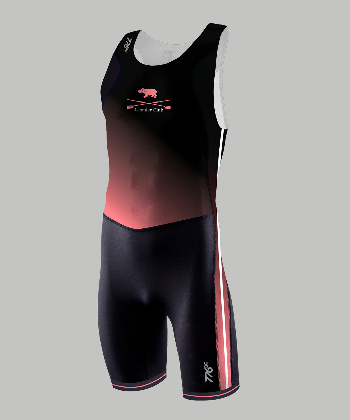 Men's Leander Athlete Kit Pro Unisuit - Black/Pink
