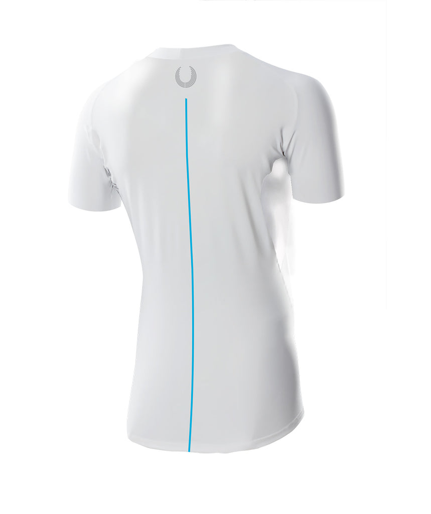 Men's Murray Bridge Rowing Club Base Layer SS - White