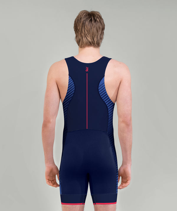 Men's Pro Unisuit - Navy/Royal Blue