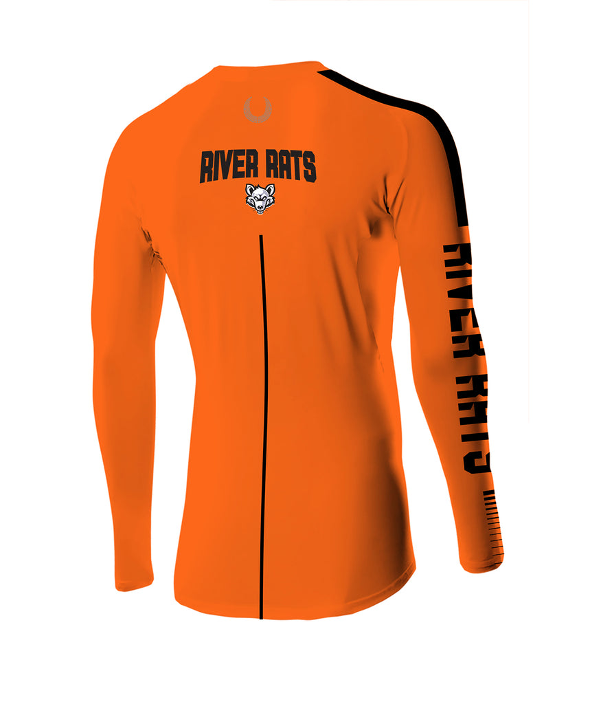 Men's River Rats Winter Base Layer LS - Neon Orange