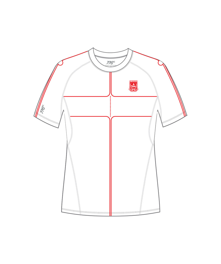 Men's St George Motion Base Layer SS - White