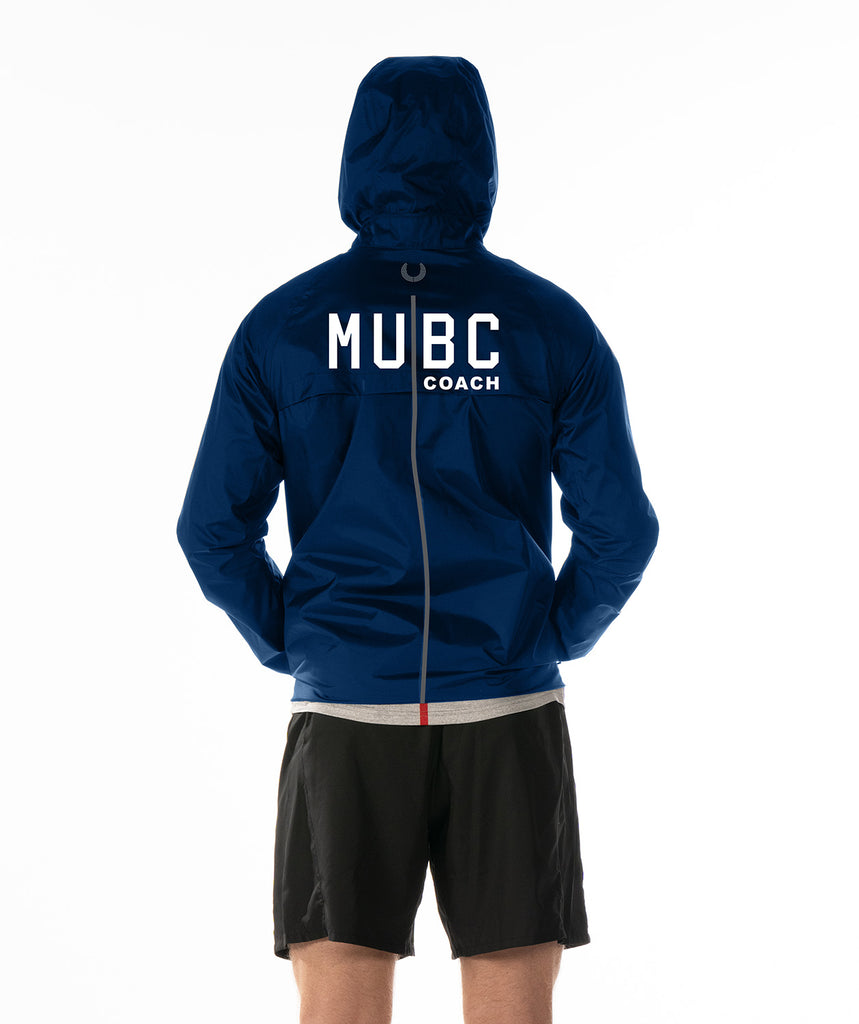 Men's Melbourne University Boat Club Coaches Polar Vortex Waterproof Jacket - Navy