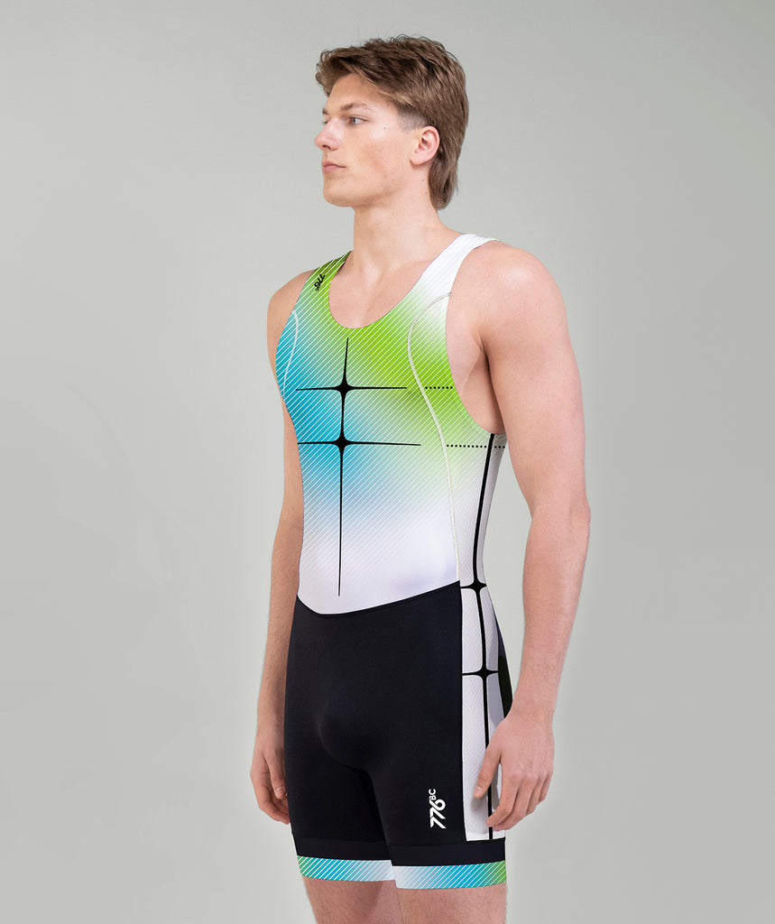 Men's Motion Pro Unisuit - Vivid/Green Aqua