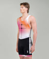 Men's Motion Pro Unisuit - Vivid Pink/Ochre