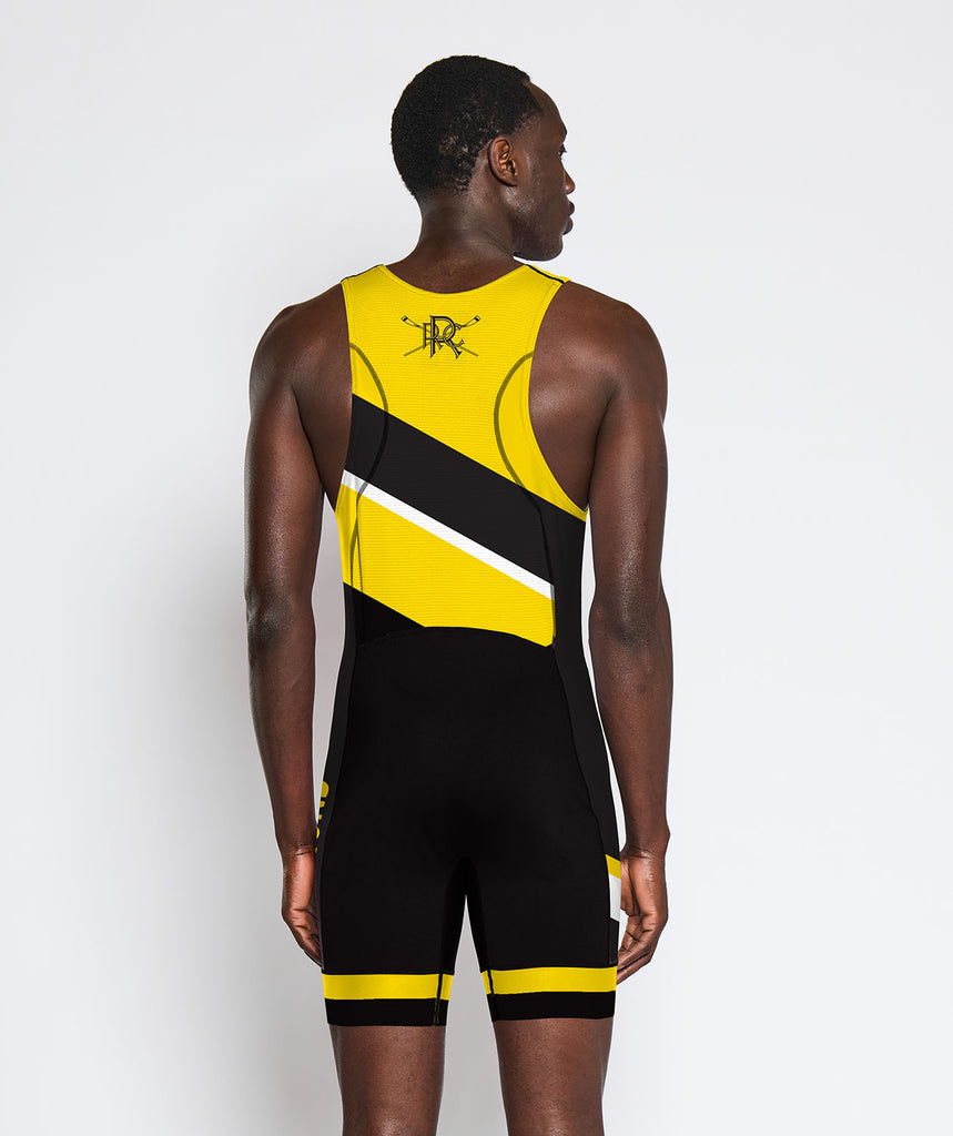 Men's Richmond Rowing Club Pro Unisuit - Black/Yellow
