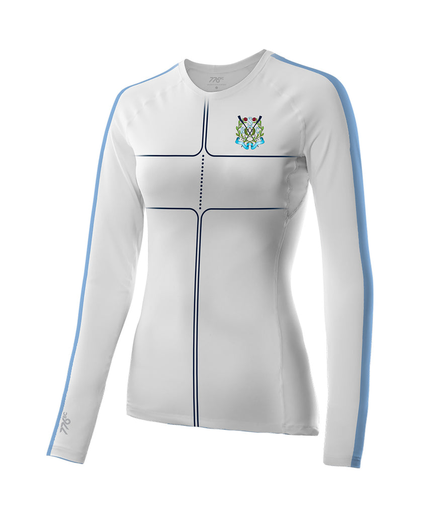 Women's Sydney Rowing Club Motion Base Layer LS - White