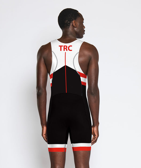 Men's Torrens Rowing Club Pro Unisuit - White/Red