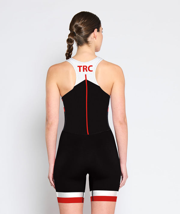 Women's Torrens Rowing Club Pro Unisuit - White/Red