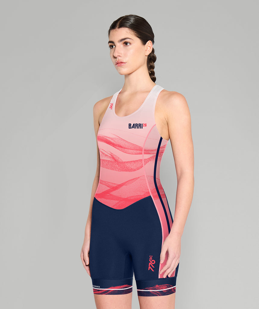 Women's BARRI Pro Unisuit - Navy/Coral