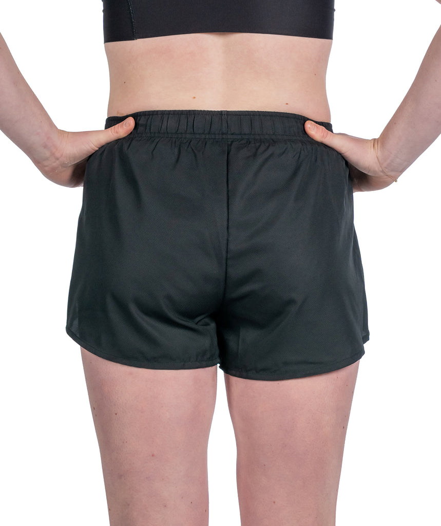 Women's Hawkes Bay Rowing Club Gym Short - Black