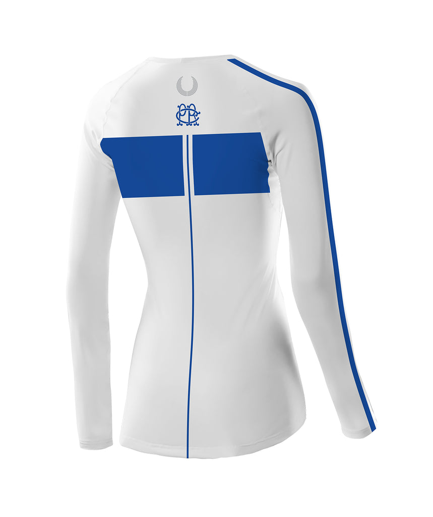 Women's Picton Rowing Club LS Base Layer - White