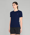 Women's Training T-Shirt SS - Navy/Aurora Magenta