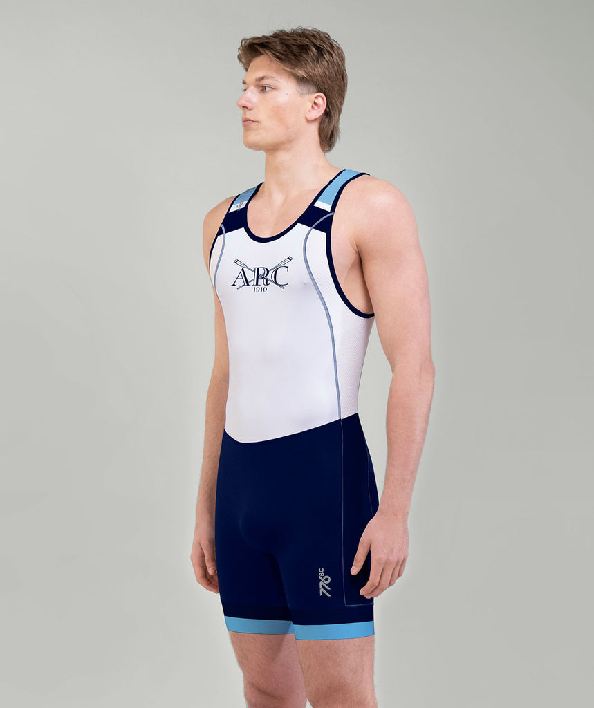 Men's Abbotsford Rowing Club Pro Unisuit - Blue/White