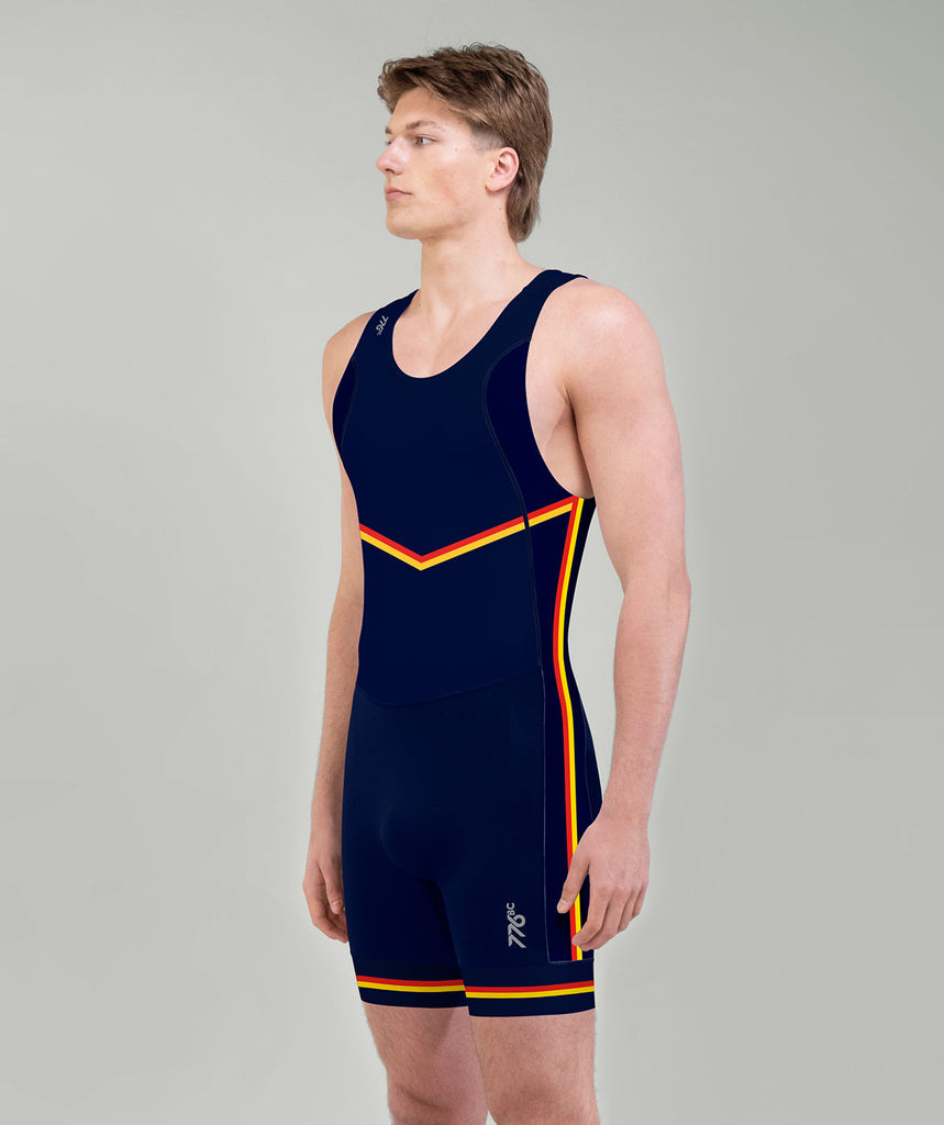 Men's Adelaide Sculling Club Pro Unisuit - Navy