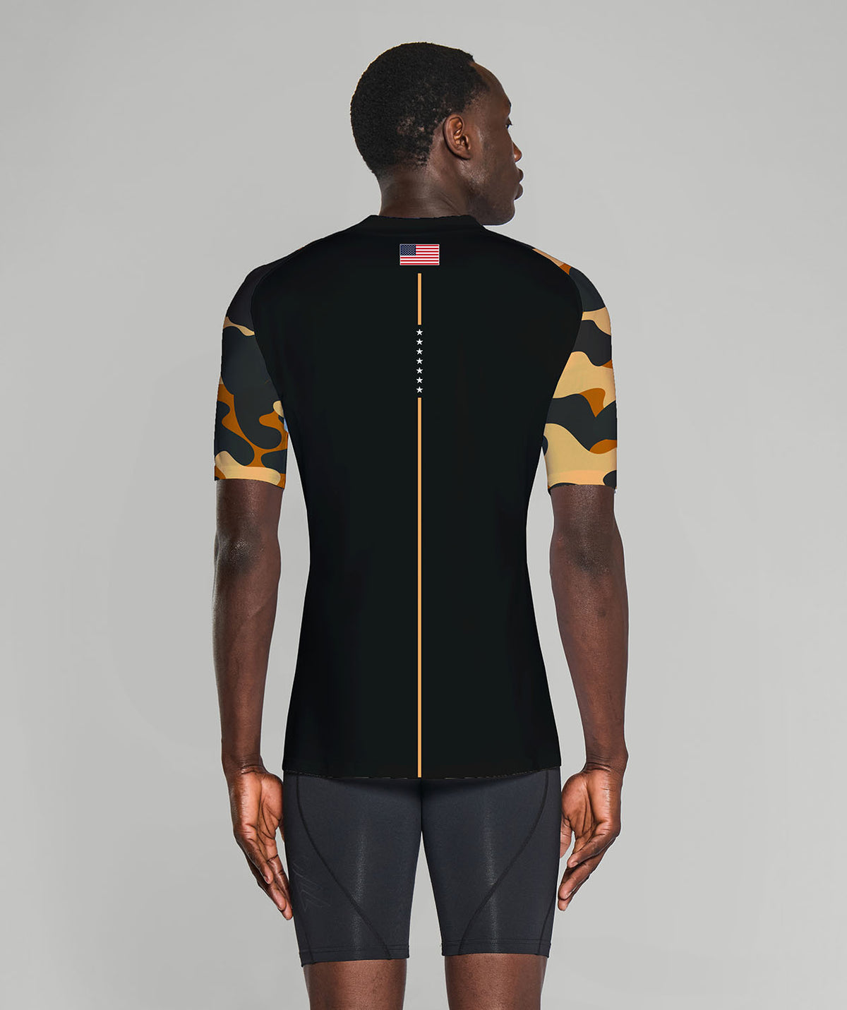 Men's American School in London Base Layer SS - Black