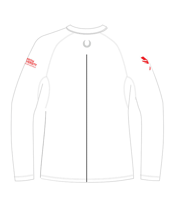 Men's Griffith University Base Layer LS - White