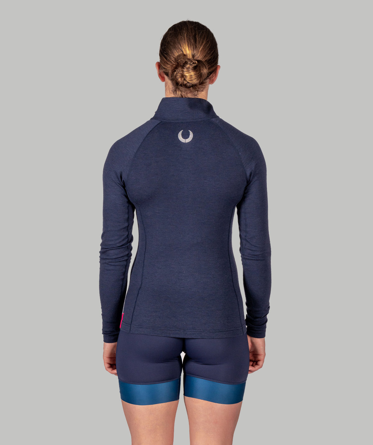 Women's Wreath Pro-Merino ¼ Zip - Navy
