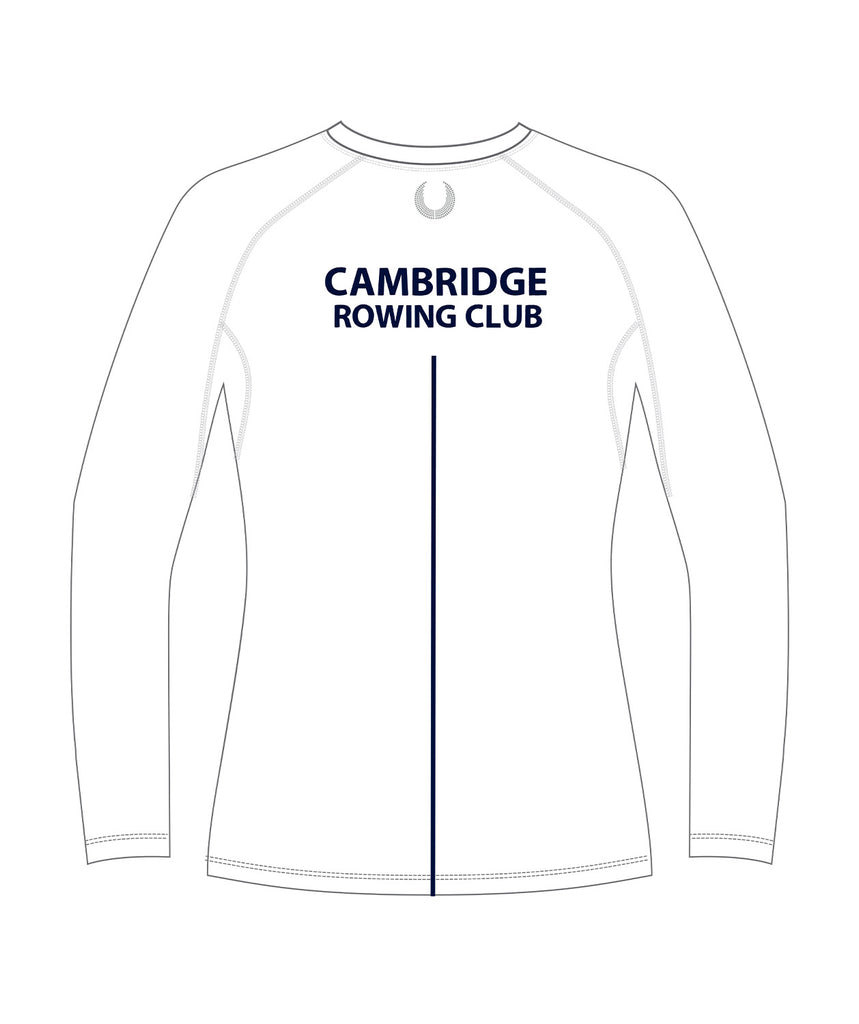 Women's Cambridge Rowing Club Base Layer LS - White