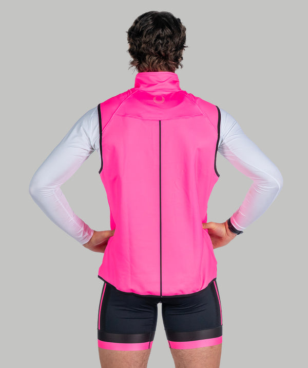 Men's Stratus Vest - Pink/Black