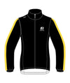 Women's Ashburton Rowing Club  Cirrostratus Wind Jacket - Black/Yellow