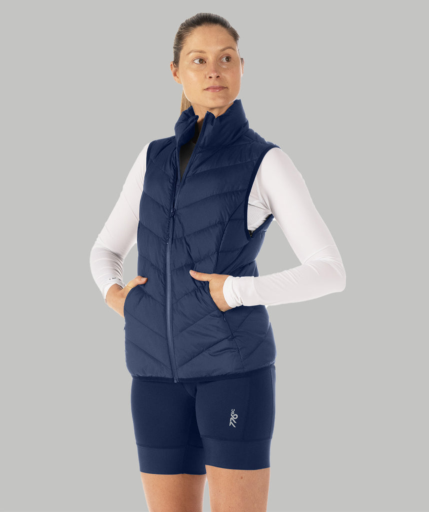 Women's Cumulus Puffer Vest - Navy