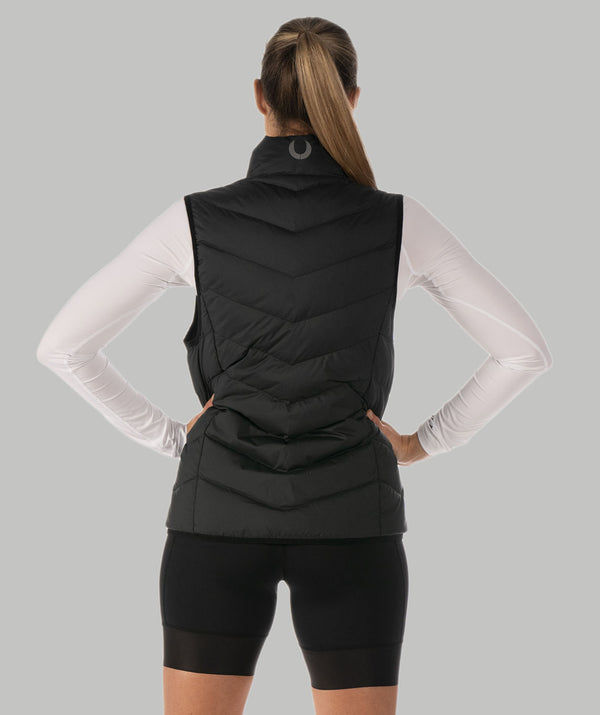 Women's Cumulus Puffer Vest - Black