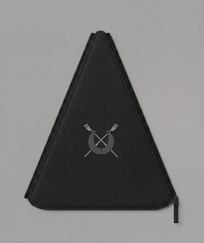 776BC Pro Tour Wreath Backpack Patch - Black/Silver