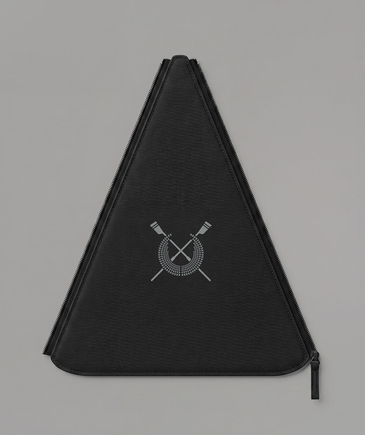 776BC Pro Tour Wreath Backpack Patch - Black/Silver