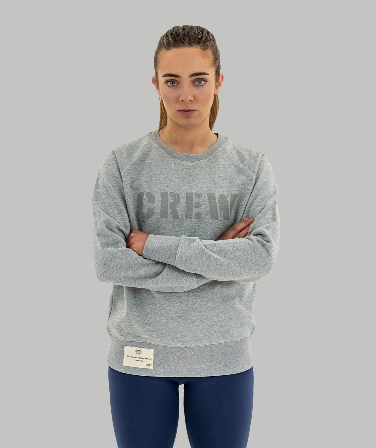 Women's 776BC x Boys in the Boat Vintage Crew Fleece - Gray