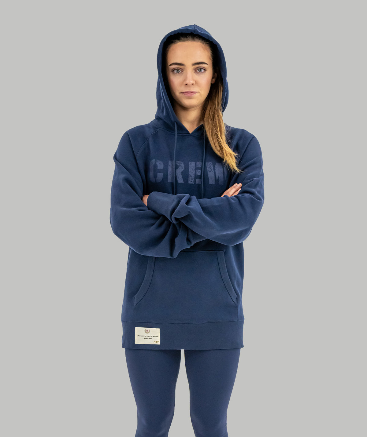 Unisex 776BC x Boys in the Boat Pop Over Hoodie - Navy