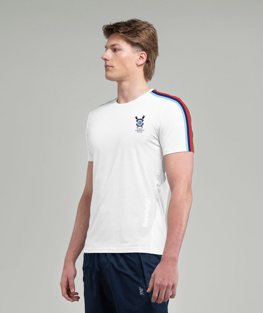Men's Brisbane Grammarians Performance T-Shirt SS - White