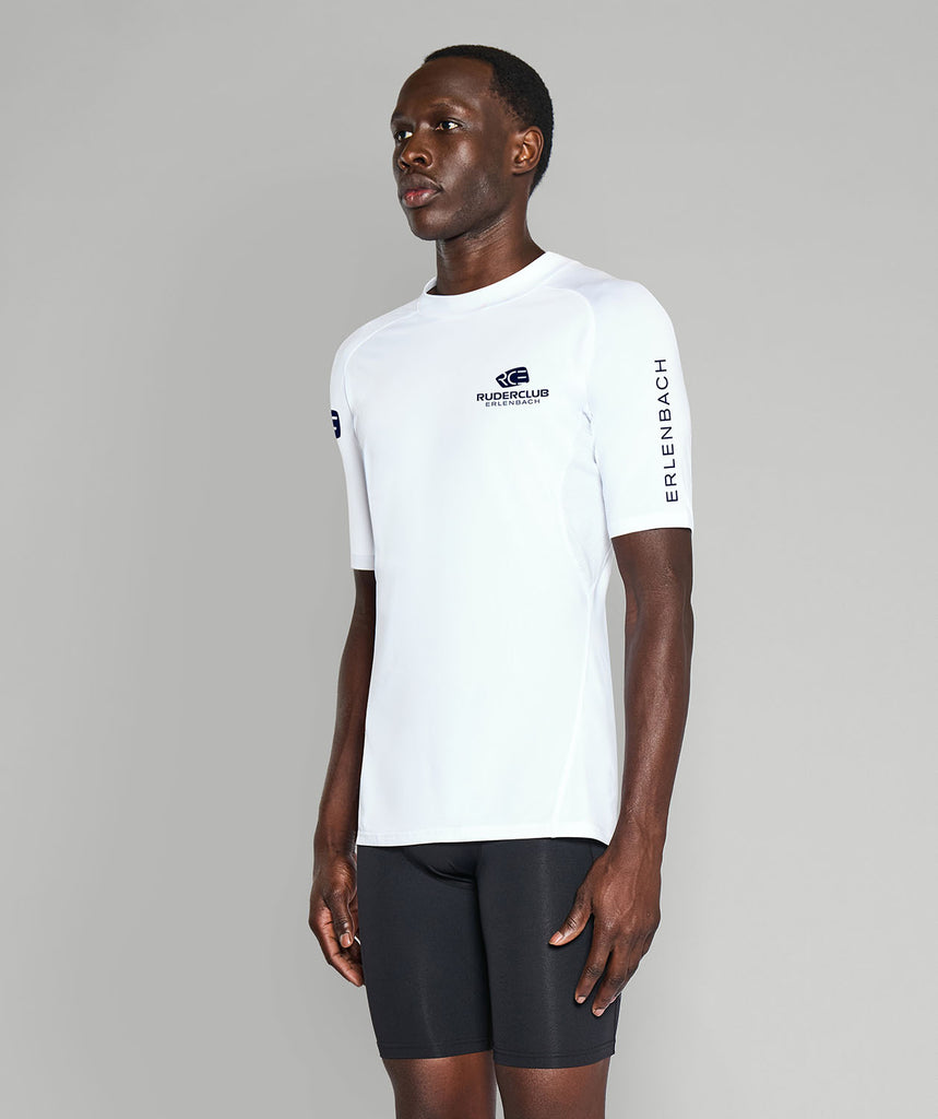 Men's Ruderclub Erlenbach Base Layer SS - White