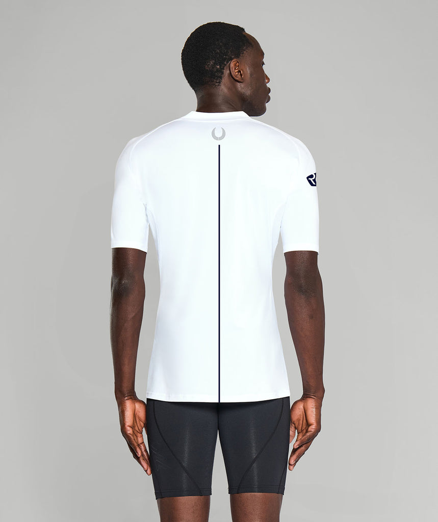 Men's Ruderclub Erlenbach Base Layer SS - White