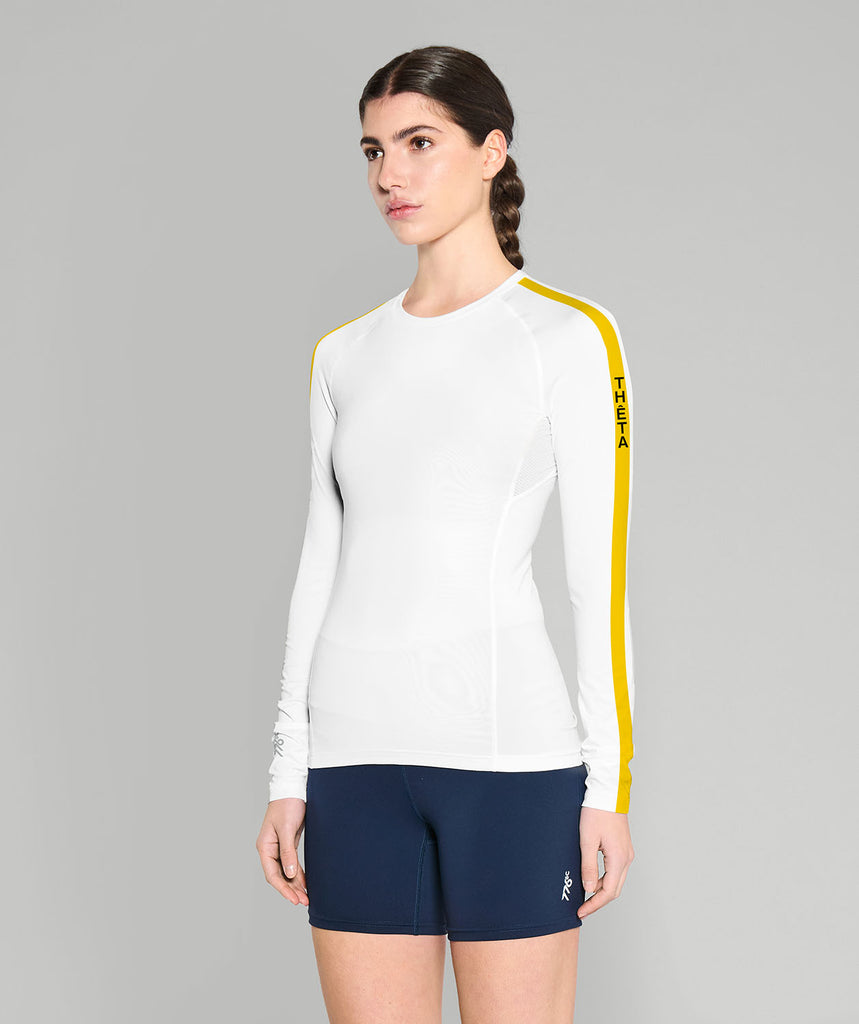 Women's ESR Theta Winter Base Layer LS - White
