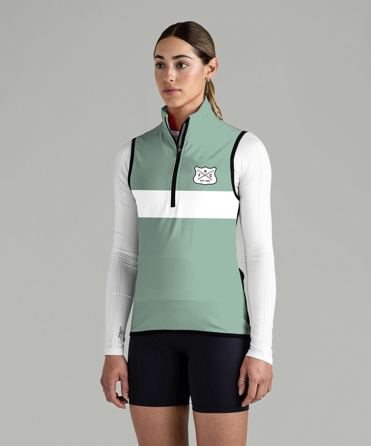 Women's Fremantle Rowing Club Stratus Vest - Green