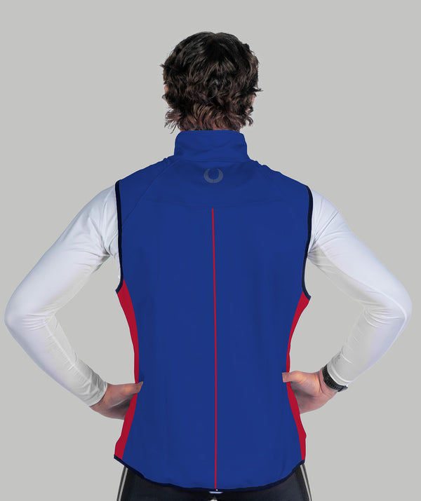 Men's Leichhardt Stratus Vest - Blue/Red