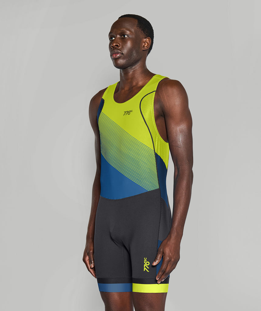 Men's Velocity Pro Unisuit - Black/Neon Yellow