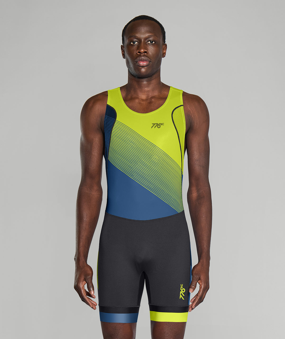 Men's Velocity Pro Unisuit - Black/Neon Yellow