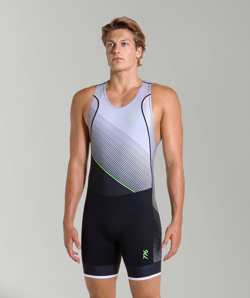 Men's Velocity Pro Unisuit - Black/Neon Green