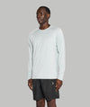 Men's Wreath Active LS T-Shirt - Grey