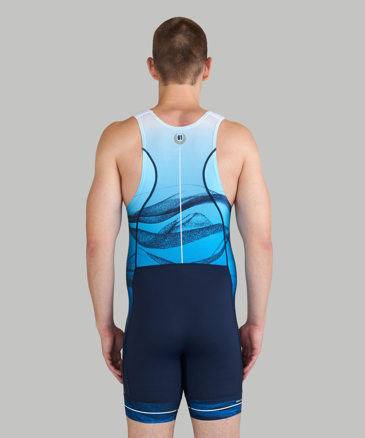 Men's 776BC X HOCR 61 Pro Unisuit - Azure/Navy