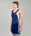 Men's Rowing New Zealand NZ Championships Pro Unisuit - Navy/White